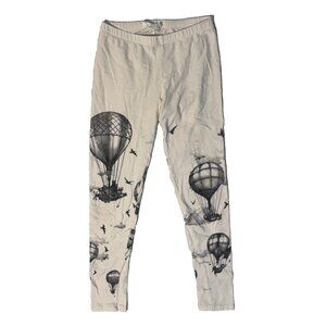 Carousel Ink's Steampunk Hot Air Balloons leggings - M Victorian Style